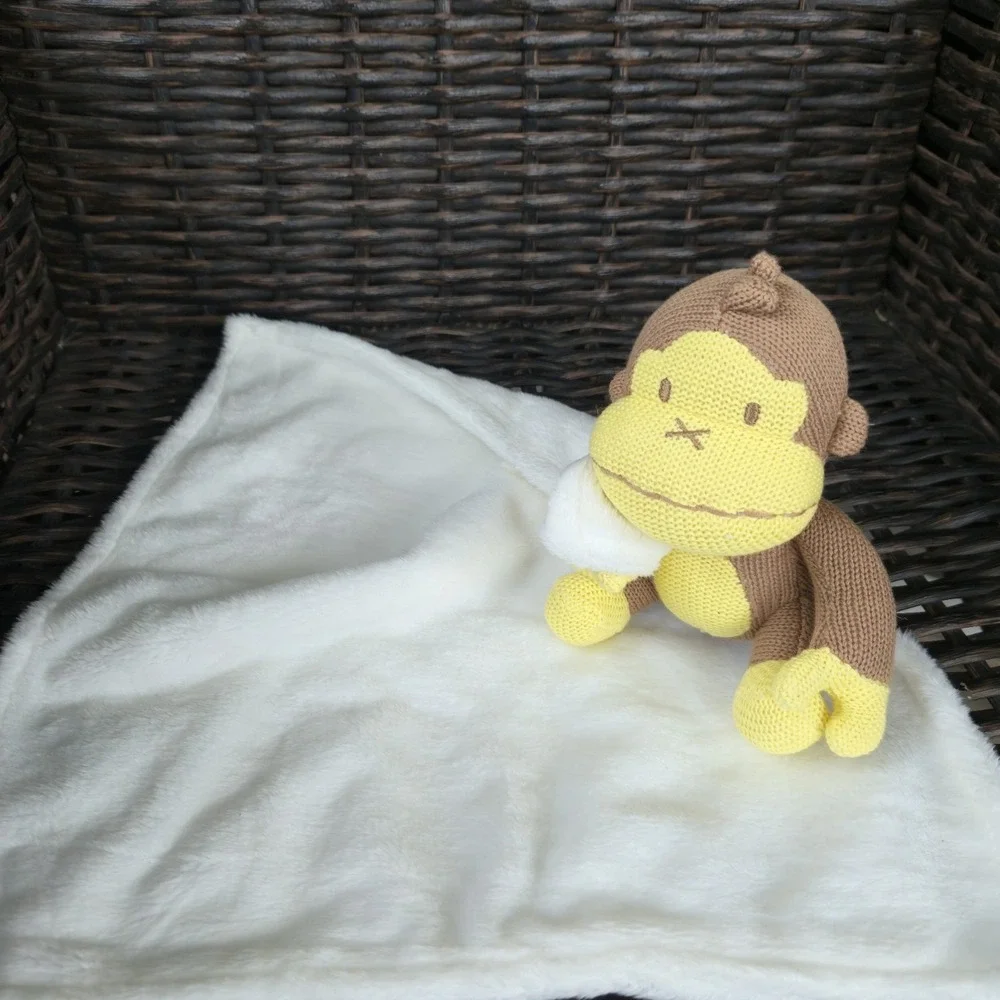 Sun Bum Duke Plush Knit Monkey Baby SOFT 13
